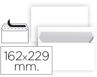 Sobre liderpapel n 11 blanco din c5 162x229 mm tira de silicona paquete de 25 unidades