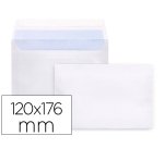 Sobre liderpapel n 9 blanco comercial normalizado 120x176 mm tira de silicona paquete de 25 unidades