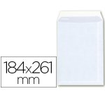 Sobre liderpapel bolsa a-6 offset blanco 100 gr 184x261 mm con tira de silicona caja de 250 unidades