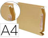 Carpetas colgantes para armario 25 x 33 cm A4 Fade kraft  Lomo V