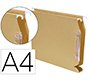 Carpetas colgantes para armario 25 x 33 cm A4 Fade kraft  Lomo V