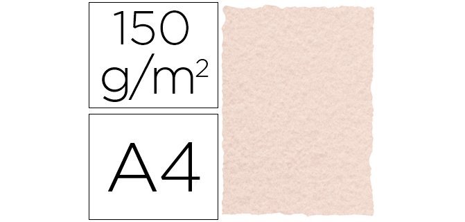 Papel pergamino din a4 150 gr color humo paquete de 25 hojas