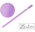 Papel kraft liderpapel lila rollo 25x1 m