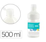Témpera liquida escolar Liderpapel - Botella de 500 ml