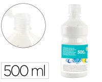 Témpera liquida escolar Liderpapel - Botella de 500 ml