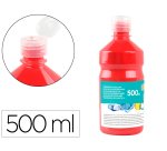 Témpera liquida escolar Liderpapel - Botella de 500 ml