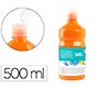 Témpera liquida escolar Liderpapel - Botella de 500 ml