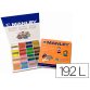 Lapices cera manley school pack de 192 unidades colores surtidos 16 x color