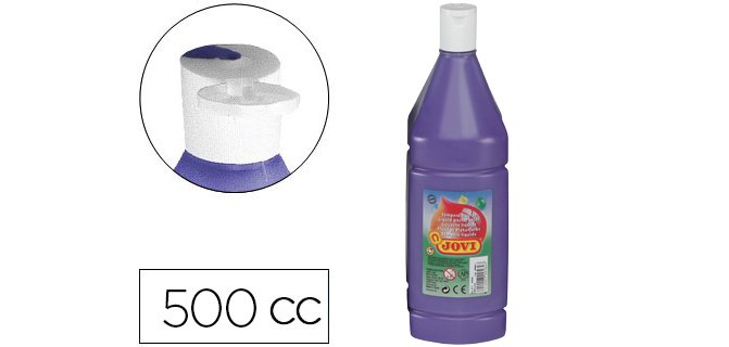 Tempera liquida jovi escolar 500 ml violeta