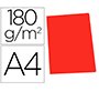 Subcarpeta cartulina gio din a4 rojo pastel 180 g/m2