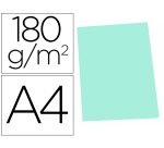 Subcarpeta cartulina gio din a4 verde pastel 180 g/m2