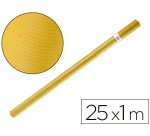 Papel kraft liderpapel amarillo rollo 25x1 m
