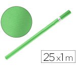 Papel kraft liderpapel verde rollo 25x1 m