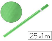 Papel kraft liderpapel verde rollo 25x1 mt