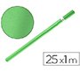 Papel kraft liderpapel verde rollo 25x1 m