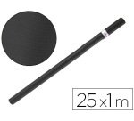 Papel kraft liderpapel negro rollo 25x1 m