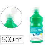 Témpera liquida escolar Liderpapel - Botella de 500 ml