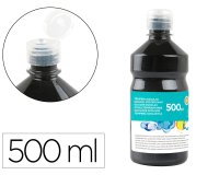 Témpera liquida escolar Liderpapel - Botella de 500 ml