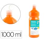 Tempera líquida escolar liderpapel - Botella de 1000 ml