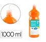 Tempera líquida escolar liderpapel - Botella de 1000 ml