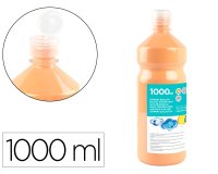 Tempera liquida liderpapel escolar 1000 ml carne