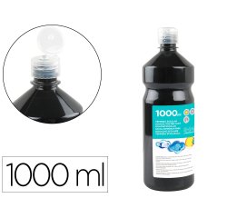 Tempera líquida escolar liderpapel - Botella de 1000 ml