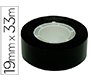 Cinta adhesiva apli 33 m x 19 mm color negro