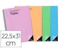 Cuaderno triplex catalan additio evaluacion continua plan semanal tutorias 6 fundastransparentes 225x310 mm