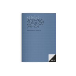 Agenda g mes vista additio planificador 16 meses 19,5x28,5 cm colores surtidos catalan