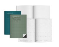 Agenda g mes vista additio planificador 16 meses 19,5x28,5 cm colores surtidos