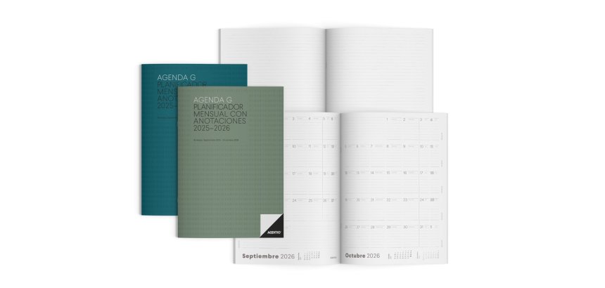 Agenda g mes vista additio planificador 16 meses 19,5x28,5 cm colores surtidos