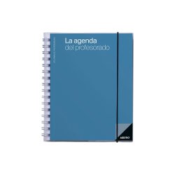 Agenda del profesorado additio plan mensual semana vista evaluacion y paginas anotacion16,5x21,5 cm colores surtidos