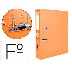 Archivador de palanca Liderpapel documenta forrado pvc con rado y compresor metálico