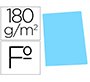 Subcarpeta cartulina gio folio celeste pastel 180 g/m2
