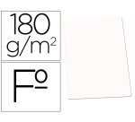 Subcarpeta cartulina gio folio blanca 180 g/m2