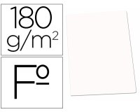 Subcarpeta cartulina gio folio blanca 180 g/m2