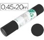 Rollo adhesivo liderpapel unicolor negro mate rollo de 0,45 x 20 mt