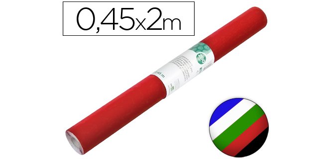Rollo adhesivo Liderpapel unicolor colores surtidos 