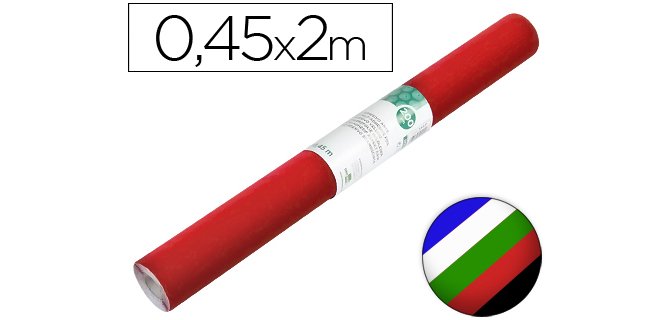 Rollo adhesivo Liderpapel unicolor colores surtidos 