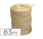 Cuerda sisal liderpapel 3 cabos rollo 1/2 kg