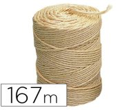 Cuerda sisal 3 cabos liderpapel rollo 1 kg