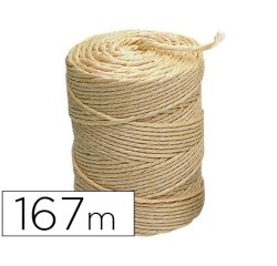Cuerda sisal 3 cabos liderpapel rollo 1 kg