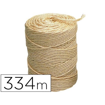 Cuerda sisal liderpapel 3 cabos rollo 2 kg