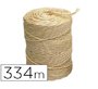 Cuerda sisal liderpapel 3 cabos rollo 2 kg