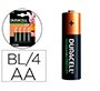 Pila duracell recargable staycharged aa 2500 mah blister de 4 unidades
