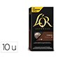 Cafe l'or espresso forza fuerza 9 caja de 10 unidades compatible con nespresso