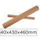 Tubo de carton apli portadocumentos tapa plastico 40x430x460 mm
