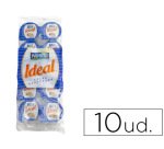 Leche evaporada president porciones de 10 gr envase de 10 unidades