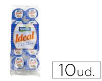 Leche evaporada ideal porciones de 7,5 gr envase de 10 unidades