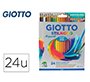 Lapices de colores giotto stilnovo acuarelables caja de 24 colores surtidos